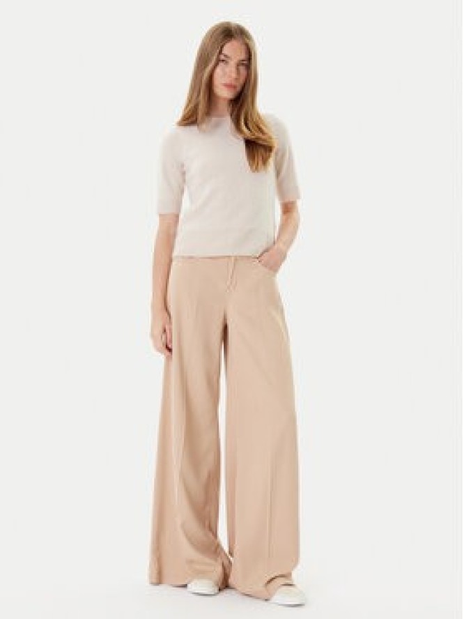 Marella Sweter Jim 2523366075 Écru Regular Fit