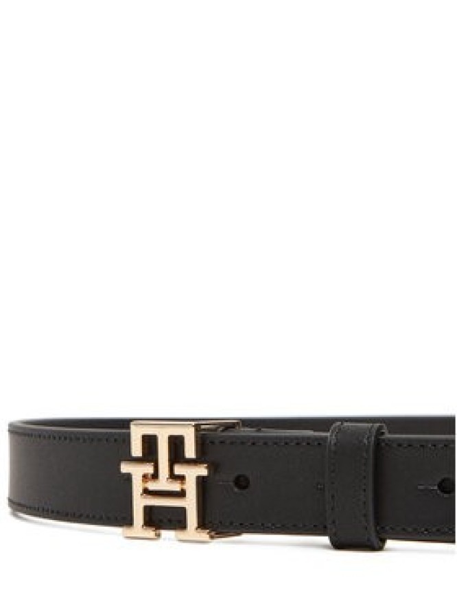 Tommy Hilfiger Pasek Damski Th Modern 2.5 AW0AW17496 Czarny