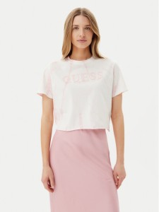 Guess T-Shirt V5GI19 I3Z14 Różowy Regular Fit