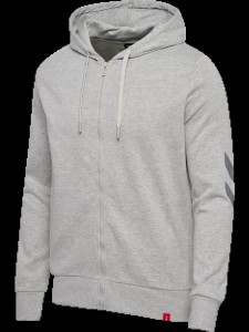 hummel hmlLEGACY ZIP HOODIE - Bluza z kapturem z szczotkowanej bawełny – LIGHT