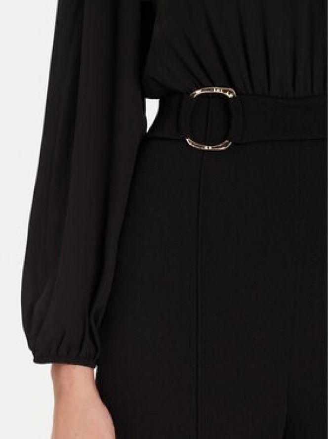 Rinascimento Kombinezon CFC0020090002 Czarny Wide Leg