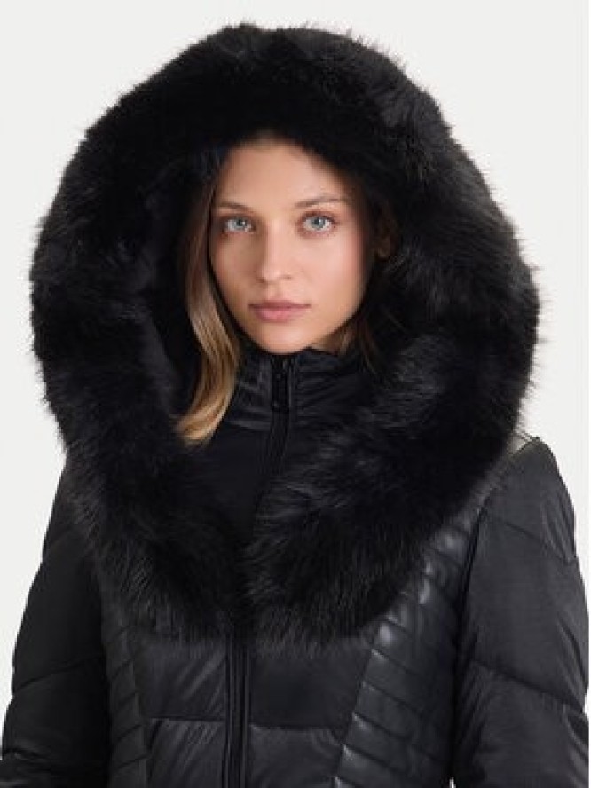 Guess Kurtka zimowa New Oxana W4BL61 WGLZ0 Czarny Regular Fit