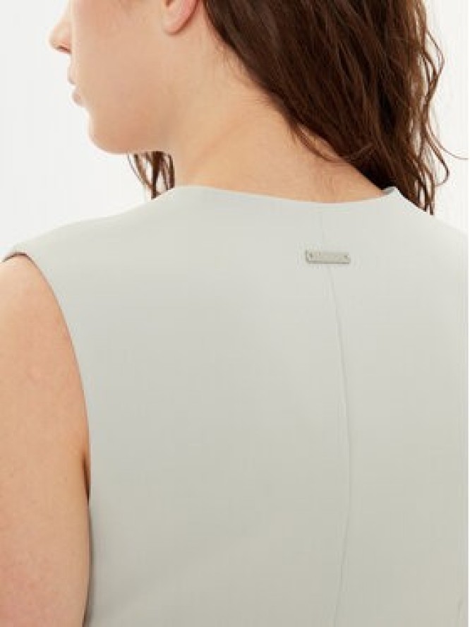 Calvin Klein Kamizelka K20K208017 Szary Slim Fit