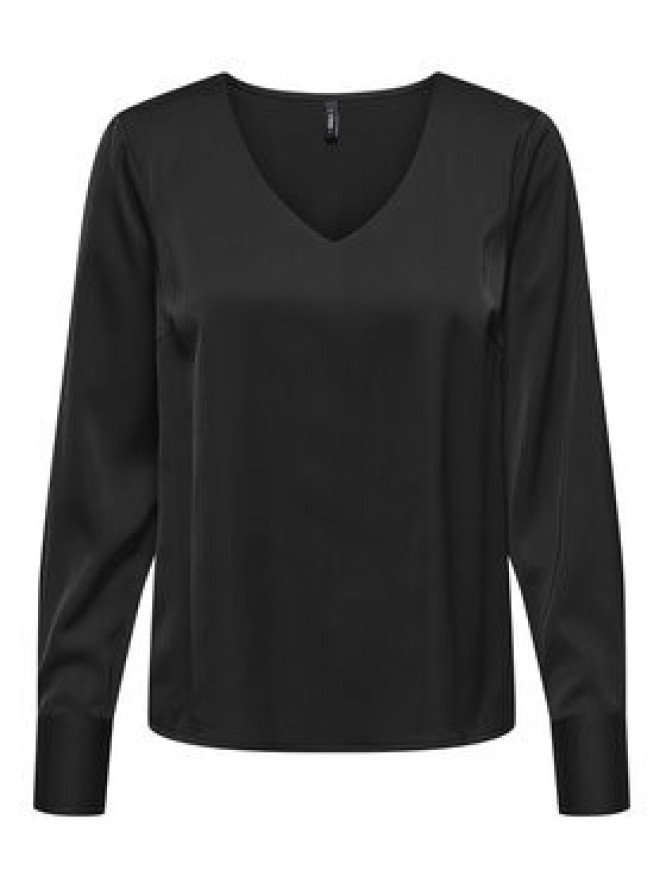 ONLY Bluzka Mika 15361191 Czarny Regular Fit