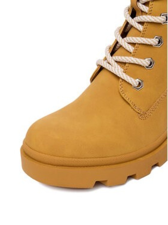 DeeZee Trzewiki 23880A-2-CAMEL PU Brązowy