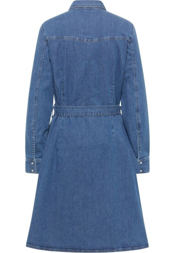 Damska Sukienka Mustang Style Elisa Denim Dress Denim Blue 1016938 5000 680