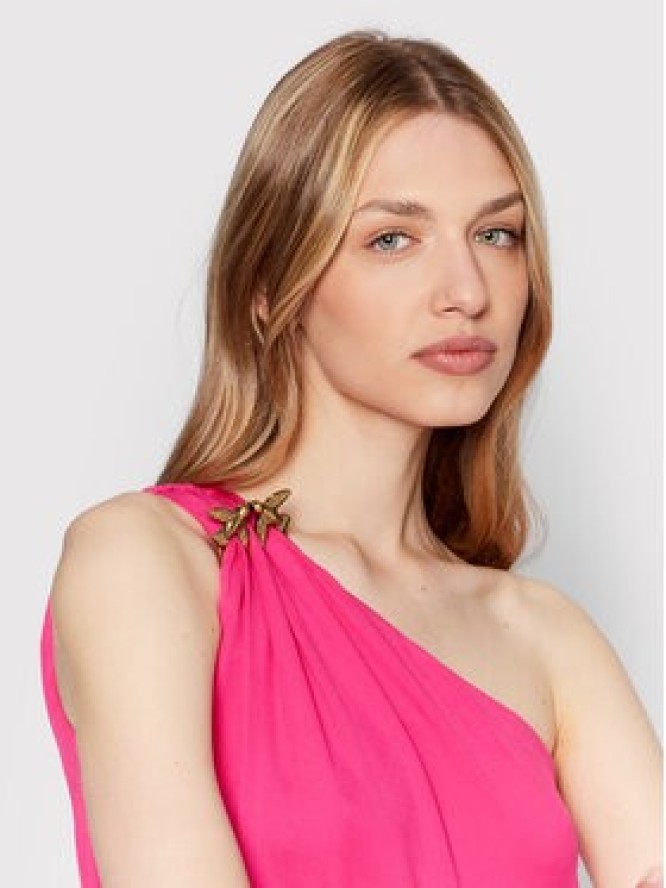 Pinko Sukienka koktajlowa Alagna 1G17DU Y7SC Różowy Slim Fit