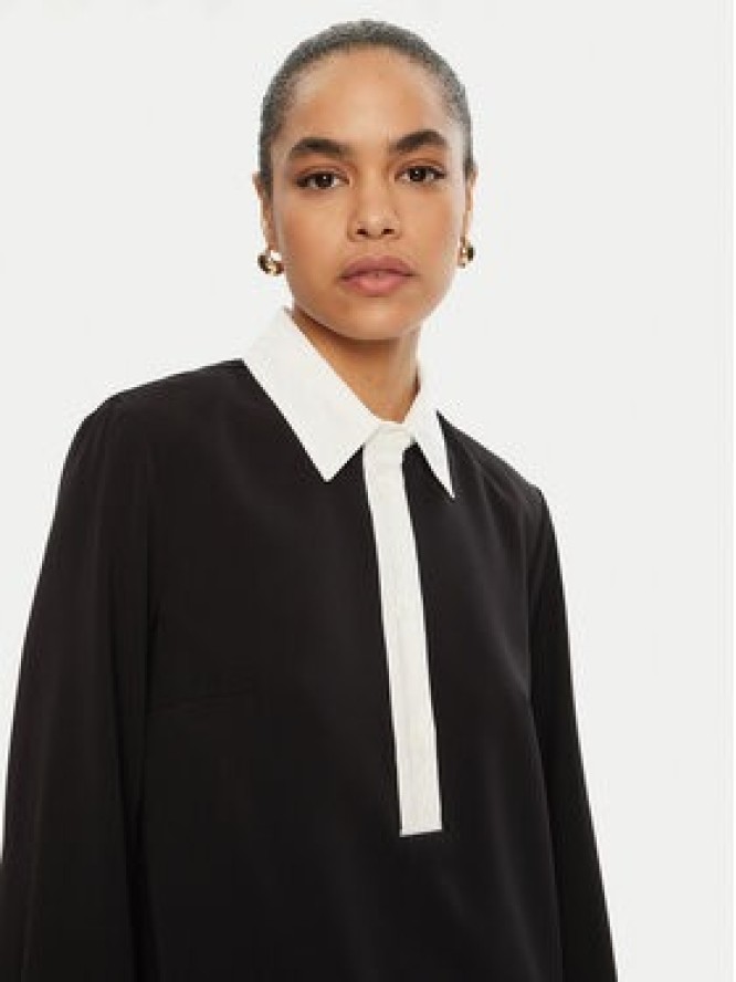 Please Sukienka codzienna A12YCSI000 Czarny Loose Fit