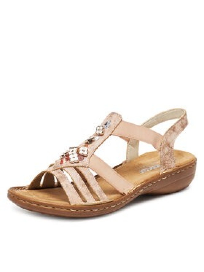 Rieker Sandały CEO-60855-31 Różowy