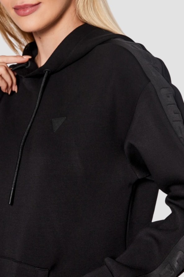 GUESS Czarna bluza damska Brenda, Rozmiar XL