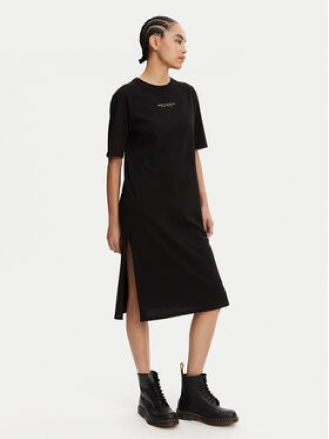 Armani Exchange Sukienka codzienna 8NYACF YJG3Z 52AK Czarny Regular Fit