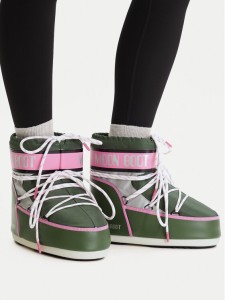 Moon Boot Śniegowce Mb Icon Low Space Racing 80D1409650 Szary