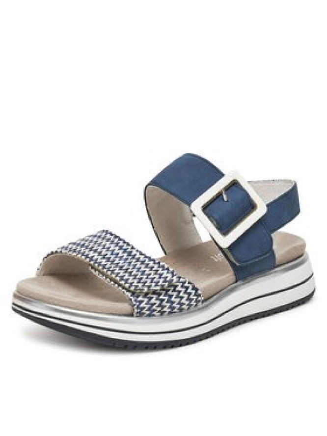 Remonte Sandały D1J53-14 Niebieski