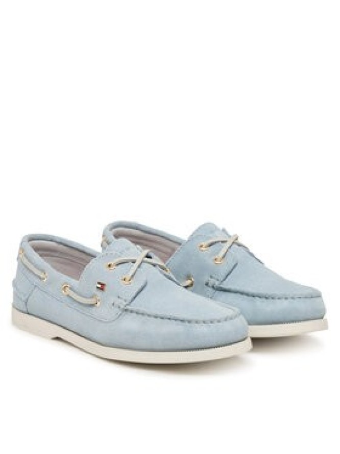 Tommy Hilfiger Mokasyny FW0FW09338 Błękitny