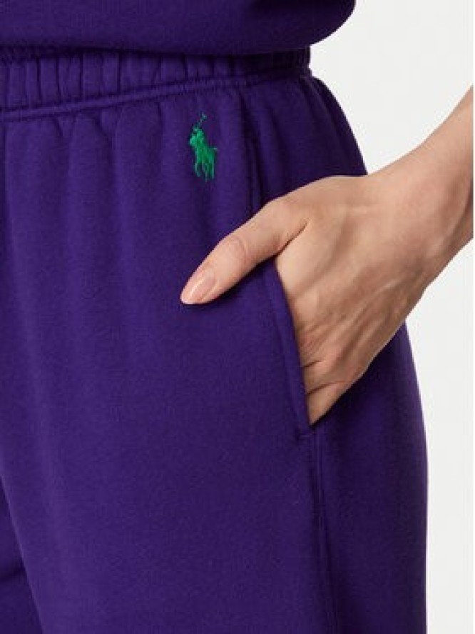 Polo Ralph Lauren Spodnie dresowe 211977959509 Fioletowy Regular Fit