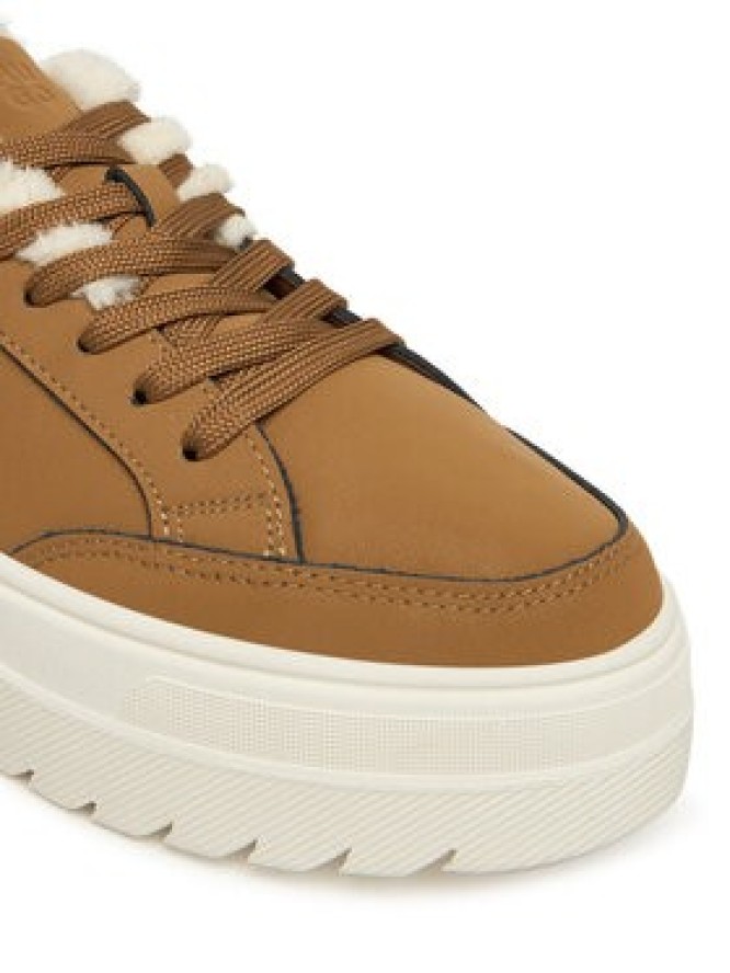 HUGO Sneakersy Lyssa Tenn 50552645 Brązowy