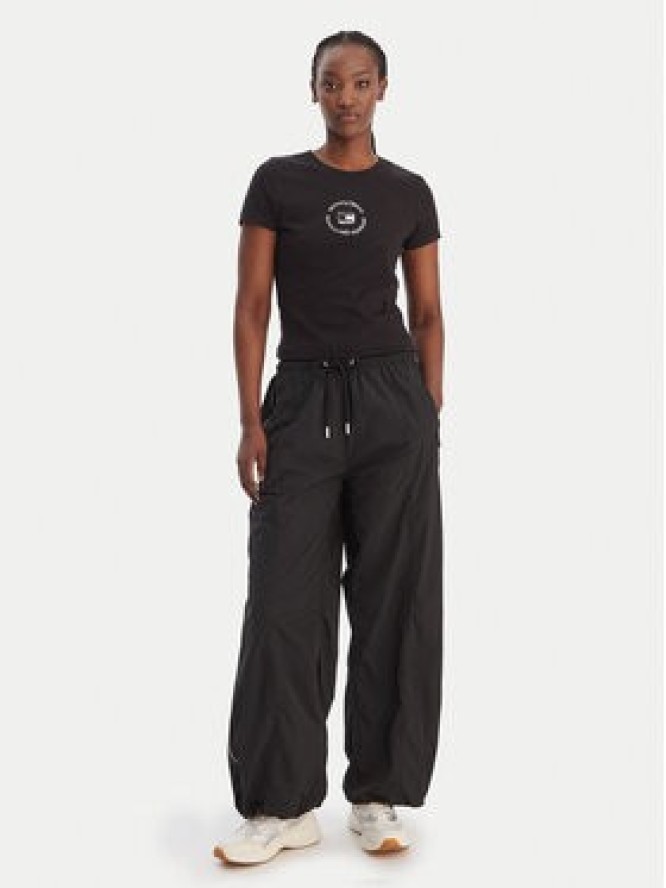 Tommy Jeans Spodnie materiałowe DW0DW22289 Czarny Regular Fit