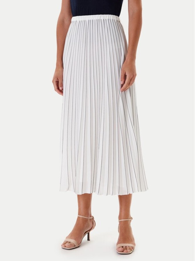 Tatuum Spódnica plisowana Mirama 1 T2510.172 Écru Relaxed Fit