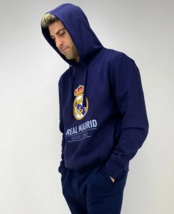 Bluza z kapturem dla dorosłych unisex Real Madryt 1902