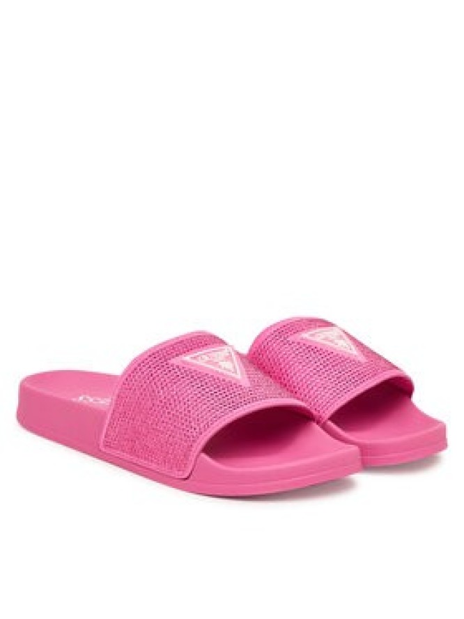 Guess Klapki E6GZ16 BB00F Różowy