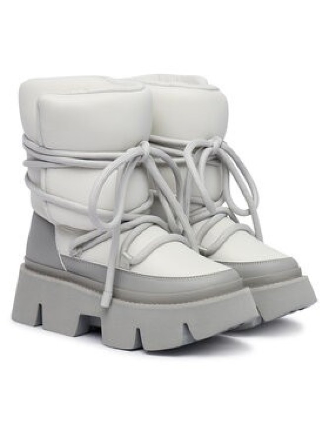 United Nude Śniegowce Stomper Snow Boot 11052918161 Kremowy