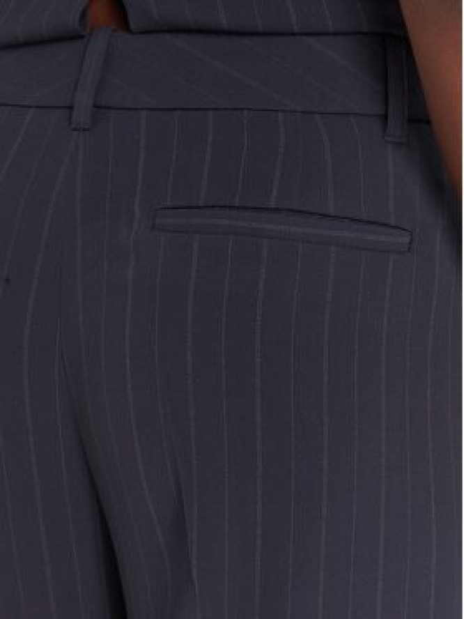 BOSS Spodnie palazzo Tiana4 50548479 Granatowy Regular Fit