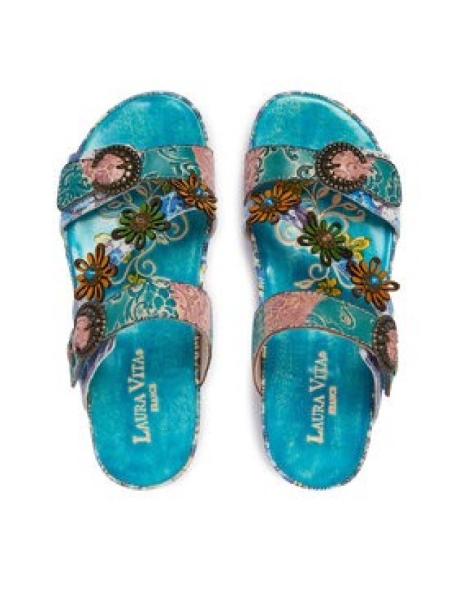 Laura Vita Klapki Liloo 41 Niebieski