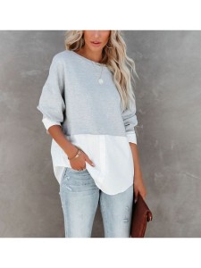 Milan Kiss Tunika w kolorze szarym rozmiar: XL