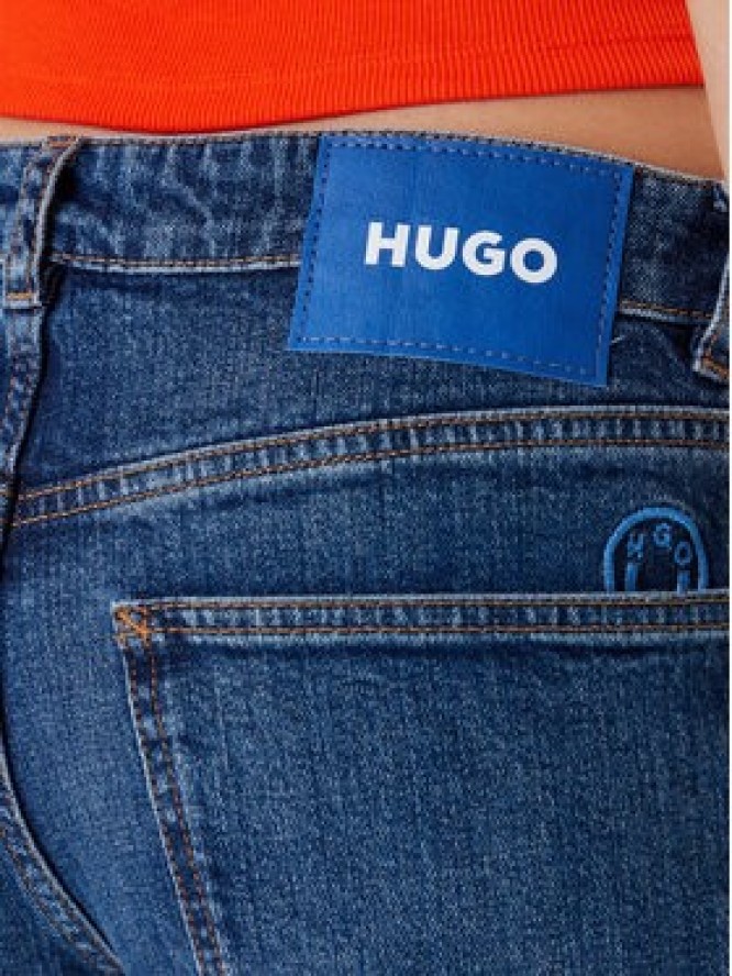 HUGO Jeansy Gamera_B 50541565 Niebieski Slim Fit