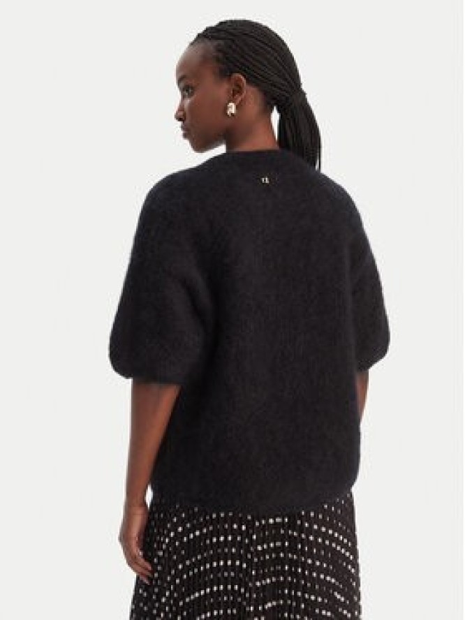 Dixie Sweter M277Y101A Czarny Relaxed Fit