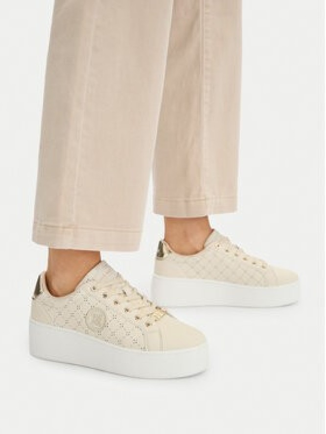 Nine West Sneakersy EO-SS26-3C601 Beżowy jasny