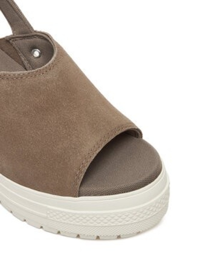 Converse Sandały Chuck 70 De Luxe Heel Mule A15071C Zielony