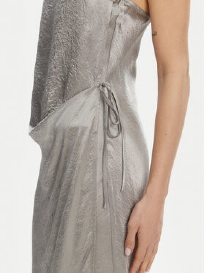 Herskind Sukienka wieczorowa Sanderson 5557196 Srebrny Regular Fit