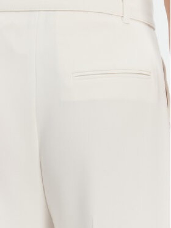 BOSS Spodnie materiałowe Tapiana 50479405 Écru Relaxed Fit