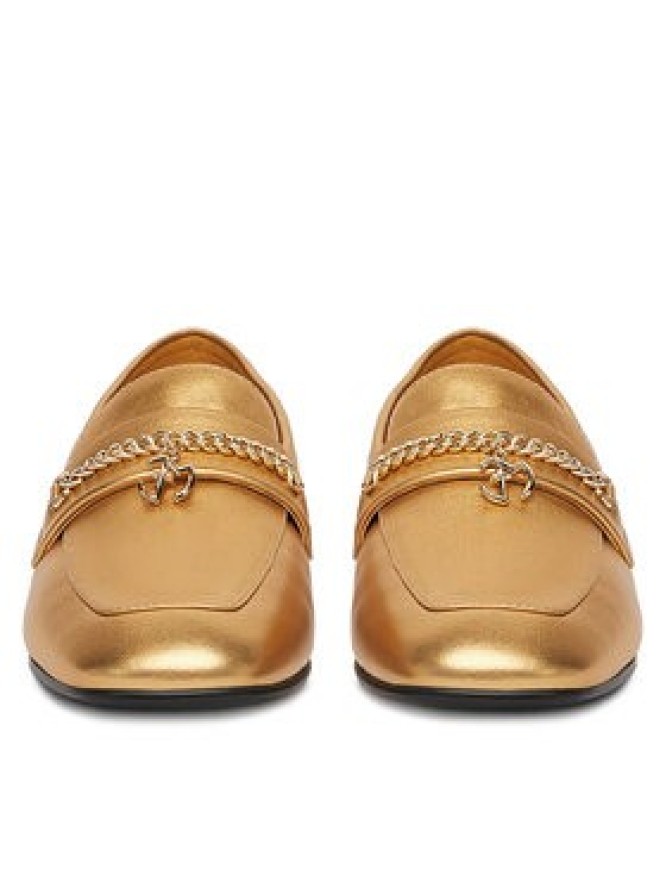 Eva Minge Loafersy CYNIA-LT2513-37 Złoty