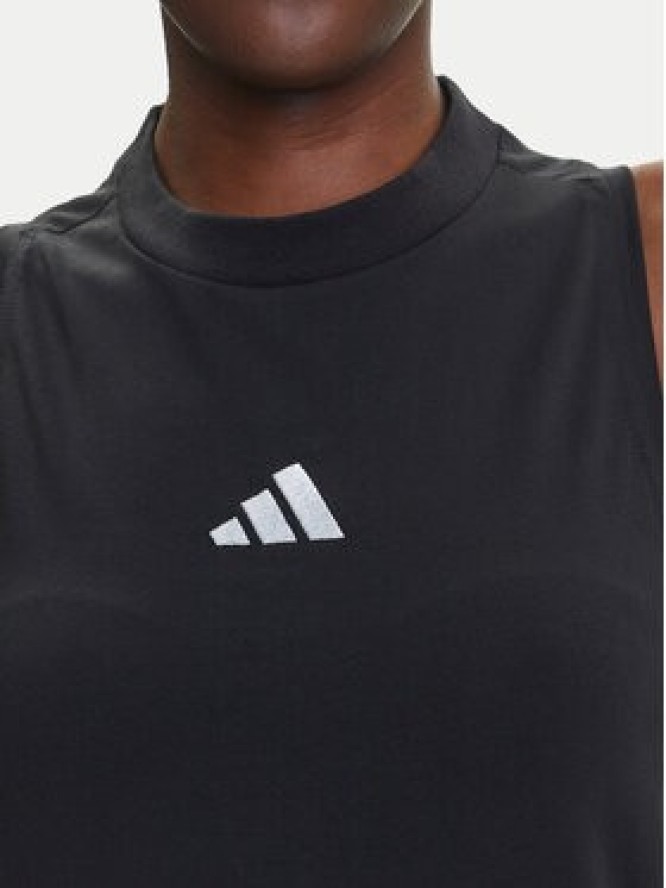 adidas Sukienka codzienna Essentials 3-Stripes JE1208 Czarny Regular Fit