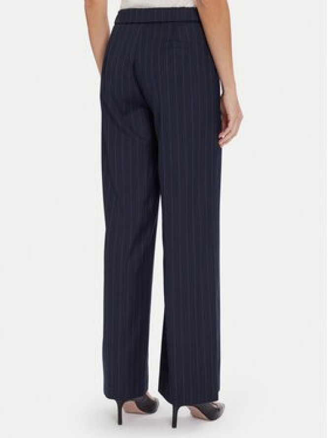 Maryley Spodnie materiałowe 25IB598/M17/35BL Granatowy Regular Fit