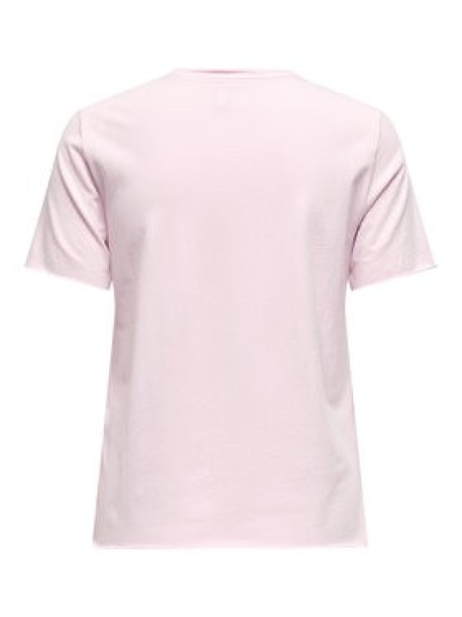 ONLY T-Shirt Lucy 15307412 Różowy Regular Fit