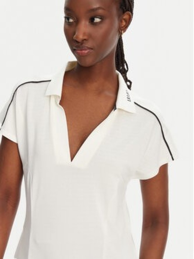 Liu Jo Sport T-Shirt TA5183 J4883 Biały Regular Fit