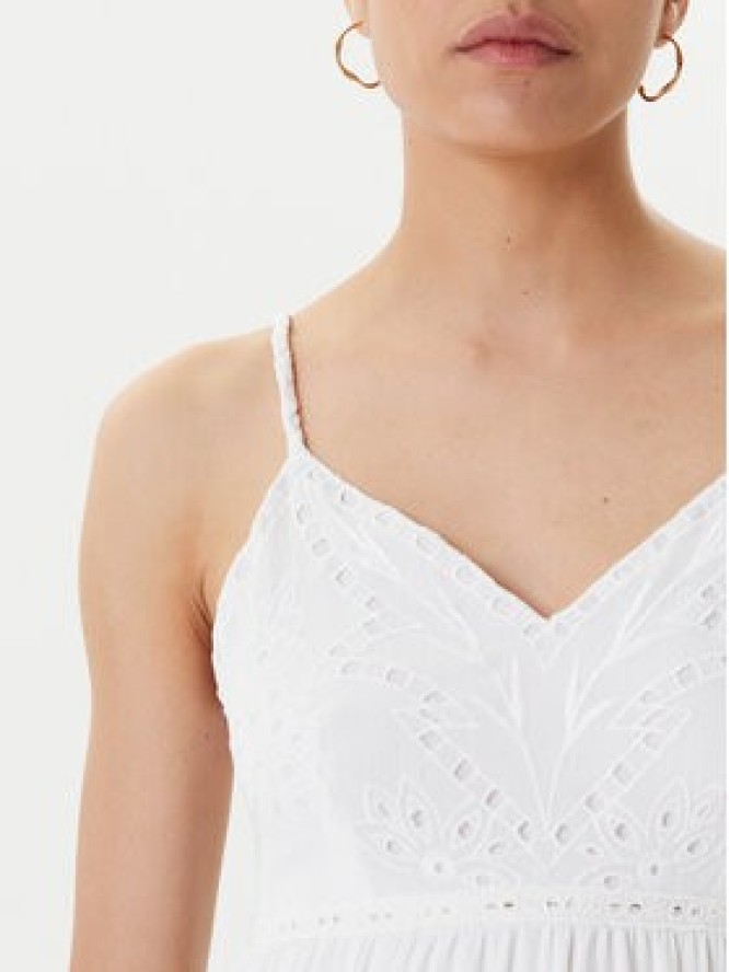 Morgan Sukienka letnia 242-ROUBI Biały Loose Fit