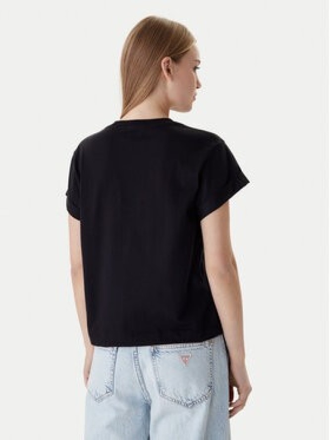Guess T-Shirt W6RI30 I3Z14 Czarny Regular Fit