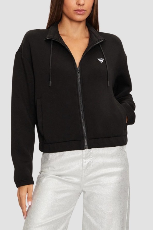 GUESS Czarna damska bluza Cecilia, Rozmiar S