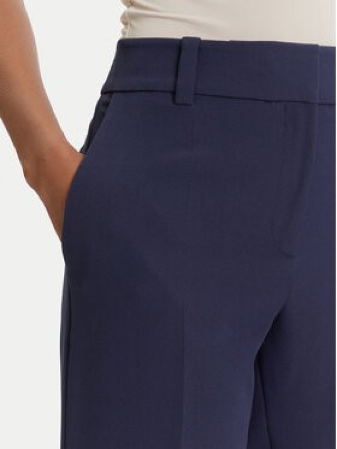 HUGO Spodnie materiałowe Hedima-1 50544742 Granatowy Slim Fit