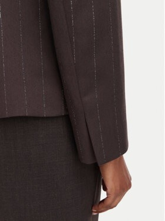 Marella Marynarka Fasto 2625046201 Brązowy ciemny Regular Fit