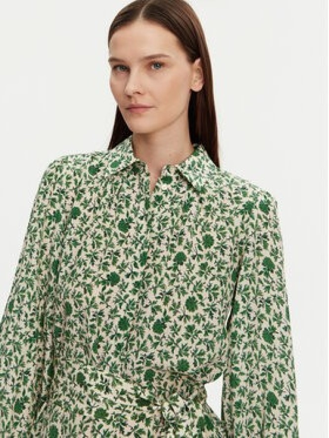 Weekend Max Mara Sukienka koszulowa Wales 2515221122 Zielony Regular Fit