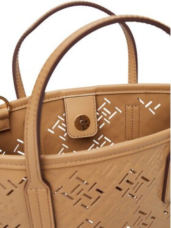 Tommy Hilfiger Torebka Th City Mini AW0AW17500 Brązowy