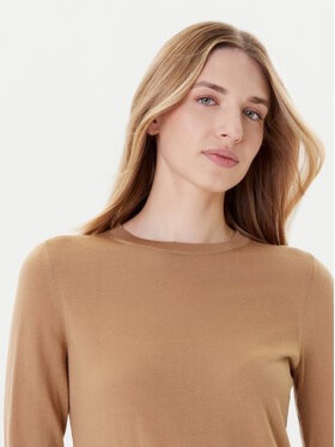 BOSS Sweter Ferpina 50544987 Beżowy Slim Fit