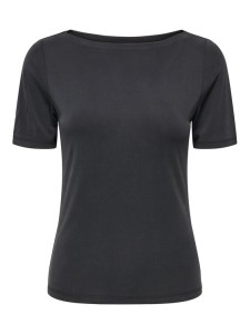 ONLY T-Shirt Free 15367559 Czarny Regular Fit