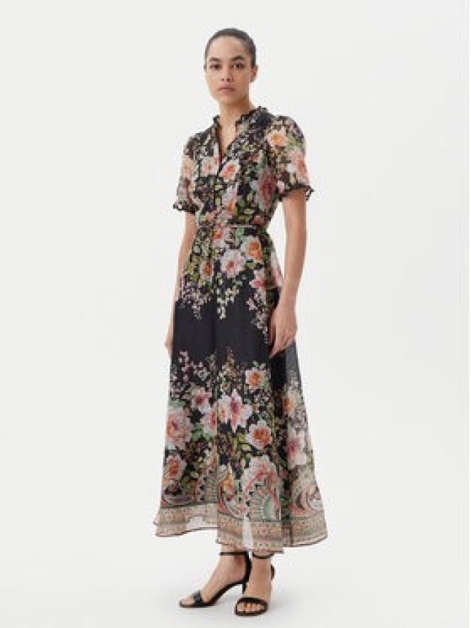 Hale Bob Sukienka letnia 4YPR654M Czarny Regular Fit