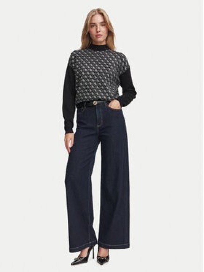 Guess Sweter W5BR23 Z3JD2 Czarny Regular Fit